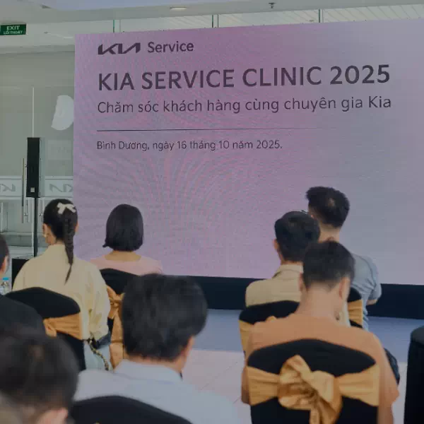 KIA SERVICE CLINIC - SỰ KIỆN CHĂM SÓC KHÁCH HÀNG CÙNG CHUYÊN GIA 